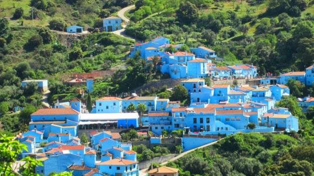 Júzcar, el pueblo pitufo
