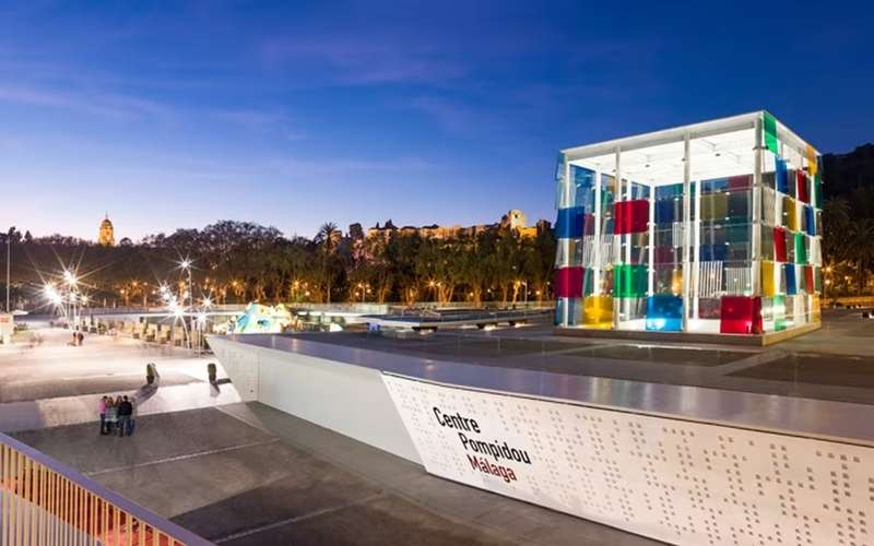 Qué hacer en Málaga gratis: visitar el Centro Pompidou
