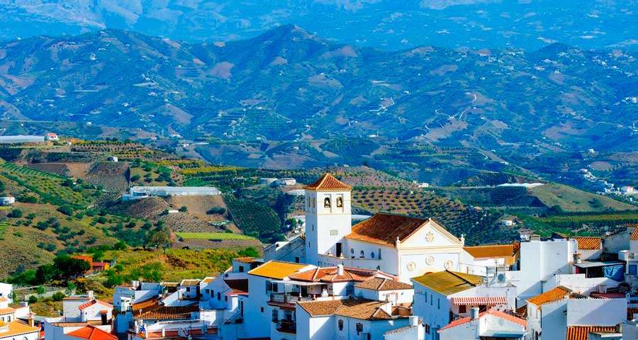 Rutas pueblos de la Axarquía en Málaga